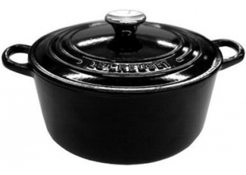 Le Creuset L2501-2031S 2.4L Black saucepan