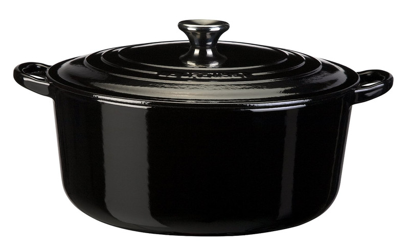 Le Creuset L2501-2631S 5.3L Black saucepan