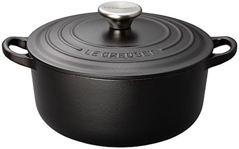 Le Creuset L2501-2820 6.7L Black saucepan