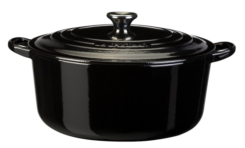 Le Creuset L2501-2831S 6.7L Black saucepan