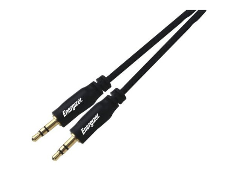 Energizer LCAECJACK30 3m 3.5mm 3.5mm Schwarz Audio-Kabel
