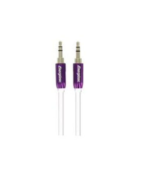 Energizer LCAEHJACKPU2 1.5m 3.5mm 3.5mm Violett Audio-Kabel