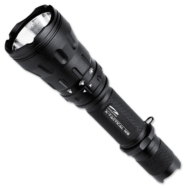 liteXpress X-Tactical 105 Hand flashlight LED Black
