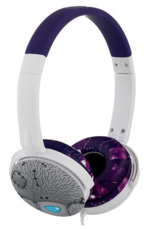 Me to You MTYHPURPLE Ohraufliegend Kopfband Violett, Weiß Kopfhörer
