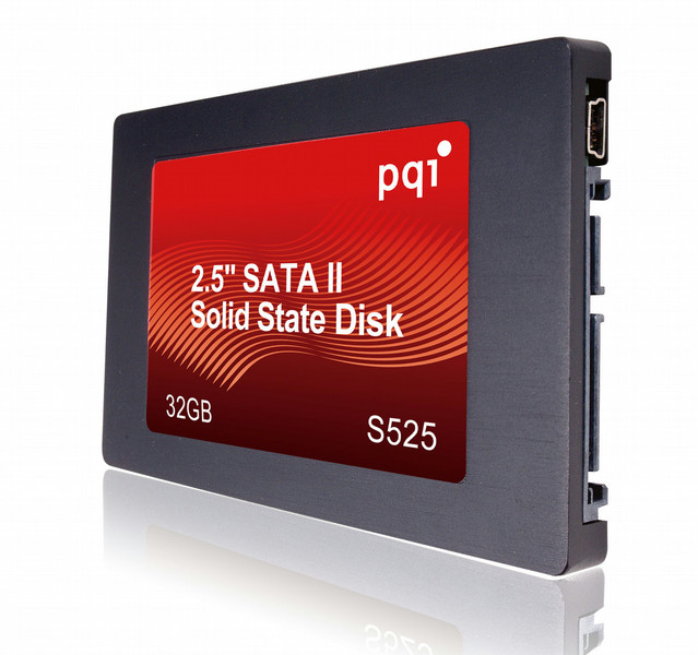 PQI Solid State Disk S525, 32GB 32GB Grey external hard drive