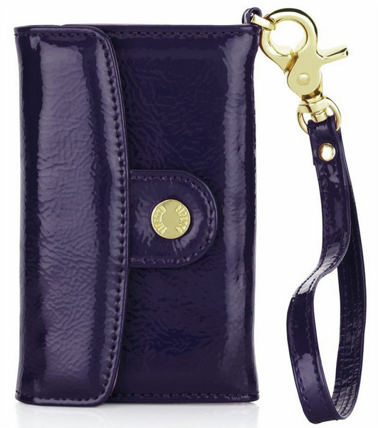 Pipetto P015-14-W Wallet case Purple mobile phone case
