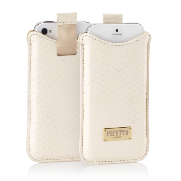 Pipetto P020-21-W Pull case Cream mobile phone case