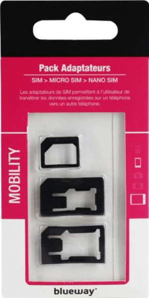 BLUEWAY PACKSIMADAPTOR SIM card adapter