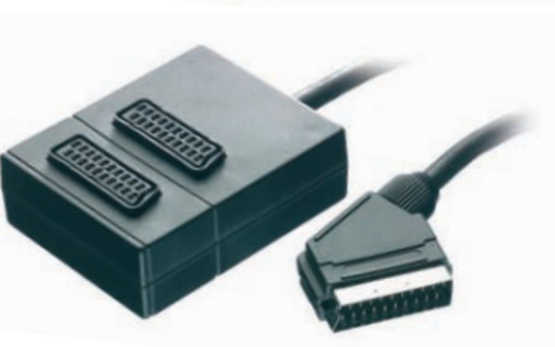 Vivanco Scart socket/Scart plug, 0.2 m