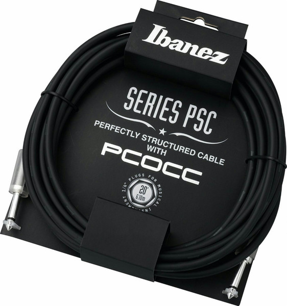 Ibanez PSC20 6.1m 6.35mm 6.35mm Black,Stainless steel