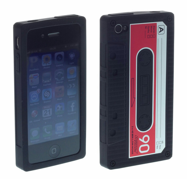 Pro-Tec PXIP4CAS Cover Black mobile phone case
