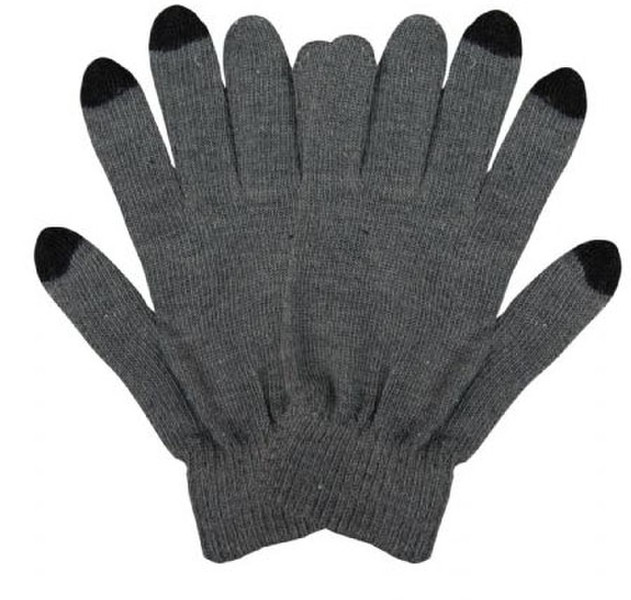 SBS TE0UGT1MG Grey Acrylic,Wool touchscreen gloves