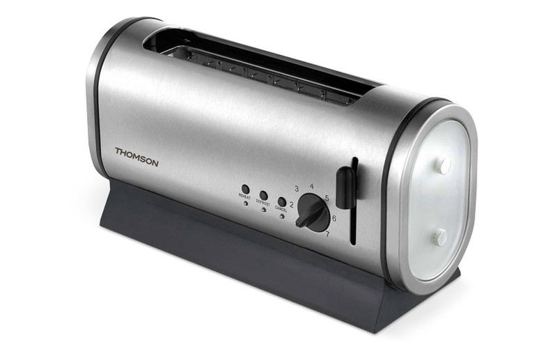 Thomson THTO05613 1slice(s) 800W Black,Stainless steel toaster