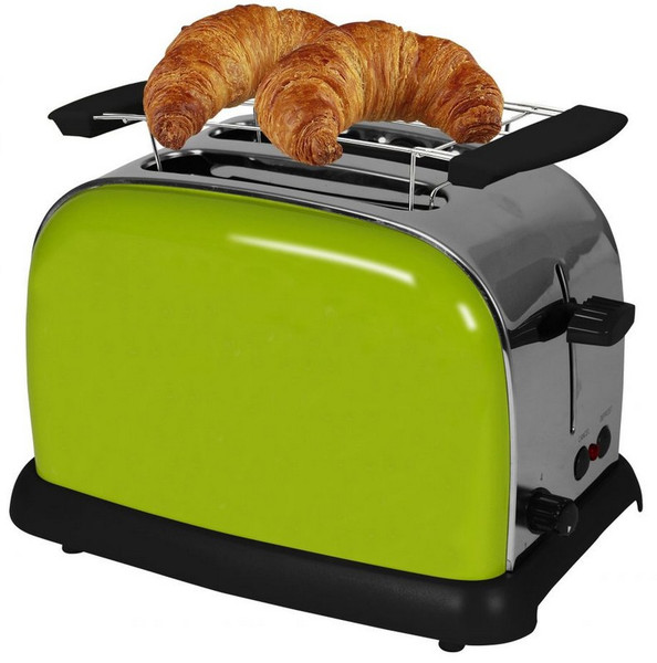 Efbe-Schott TKG TO 1008 AG 2slice(s) 950W Green,Stainless steel toaster