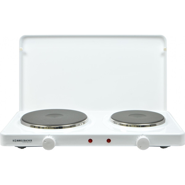 Rommelsbacher TL 2595/A Tabletop Sealed plate White hob
