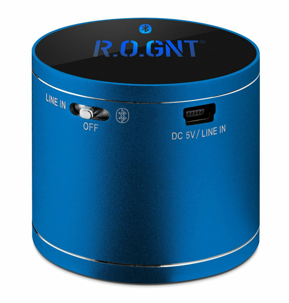 R.O.GNT 1002.45 Mono 3W Röhre Blau