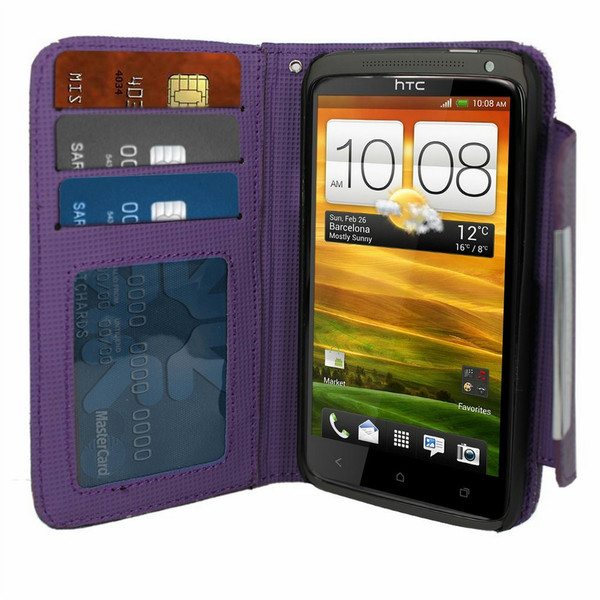 Aquarius WCHTCONEXSPPU Wallet case Пурпурный чехол для мобильного телефона