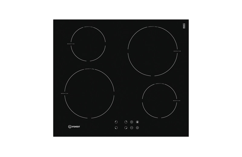 Indesit VIB 644 C E Tabletop Electric induction Black