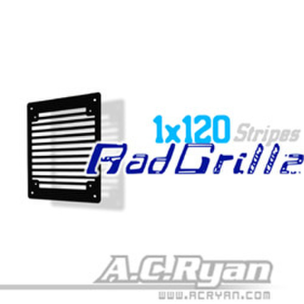 AC Ryan RadGrillz - Stripes 1x120 Alu Black