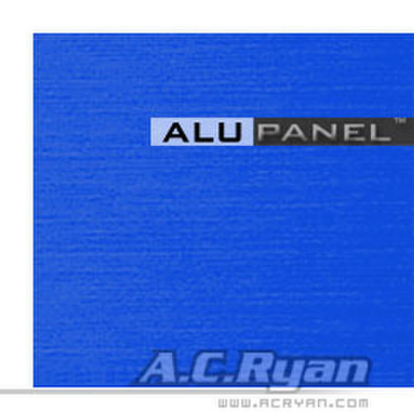 AC Ryan AluPanel - 2mm / 500x500mm Brushed Anodized Blue