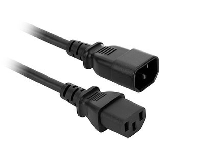 V7 Power Cable Extension, 2m 2м Черный кабель питания