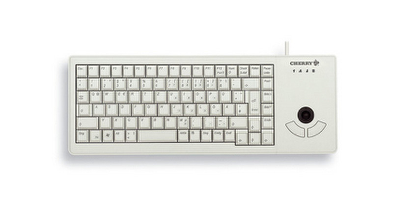 Cherry XS Trackball PS/2 QWERTY German Grey keyboard