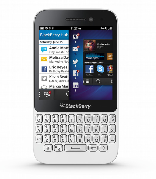 BlackBerry 10 Q5 4G 8GB Weiß