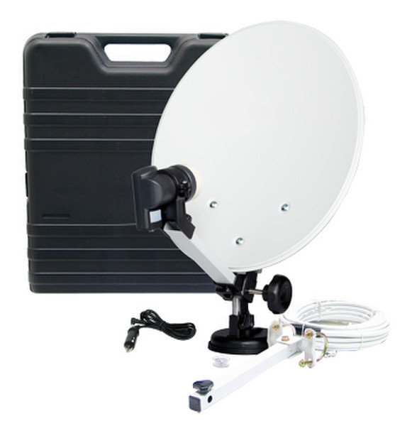 Telestar 5102302 White satellite antenna