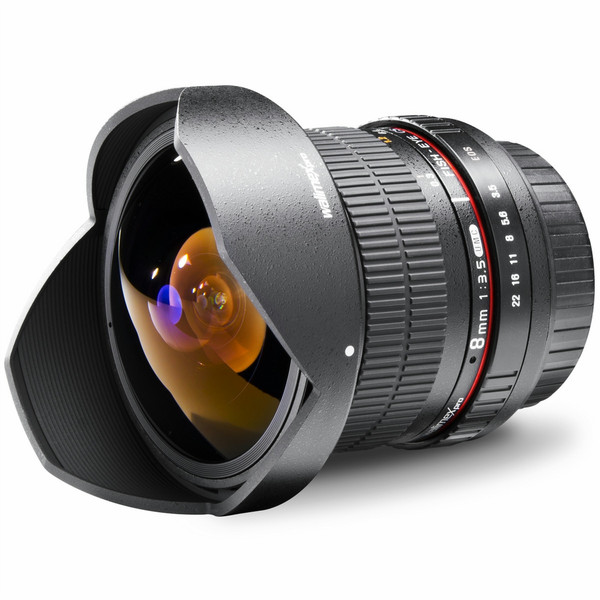 Walimex 8/3.5 Fish-Eye II AE SLR Черный