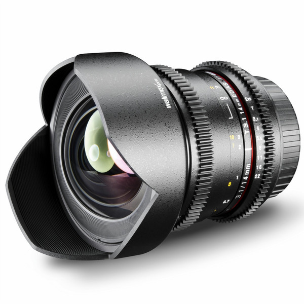 Walimex 18814 SLR Wide lens Черный объектив / линза / светофильтр