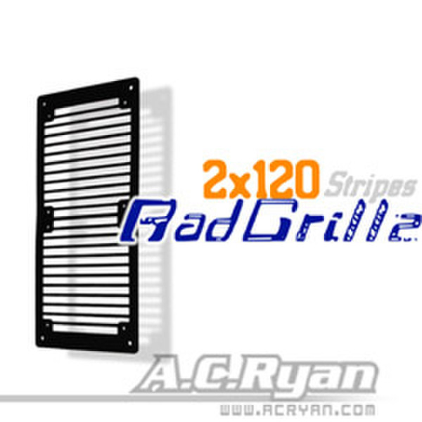 AC Ryan RadGrillz - Stripes 2x120 Alu Black