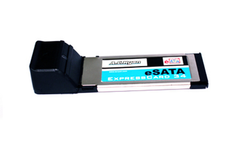 AC Ryan eSATA ExpressCard34 + AluBox Kit [eSATA] SATA2 eSATA Schnittstellenkarte/Adapter