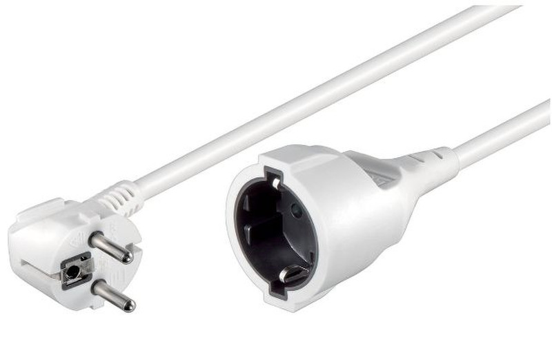 1aTTack 7930918 1AC outlet(s) 2m White power extension