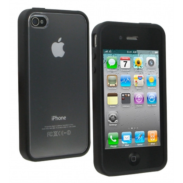 Case-It CSIP4WBK1 Cover case Черный чехол для мобильного телефона