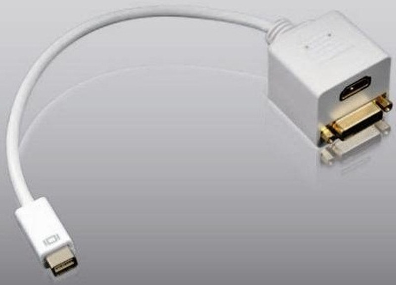 PureLink mini DVI-HDMI/DVI-D M-F 0.2m