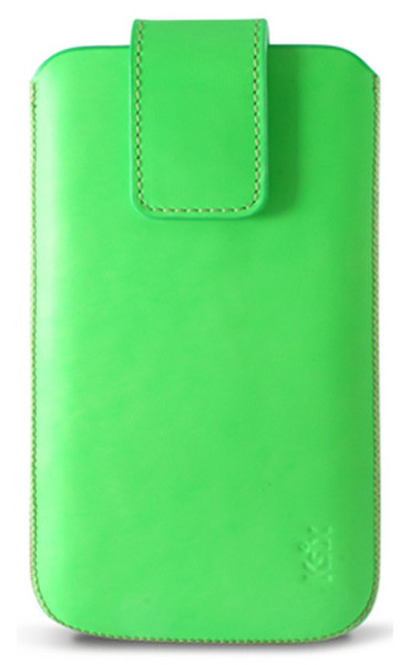 Ksix BXFU10SPV Beuteltasche Grün Handy-Schutzhülle