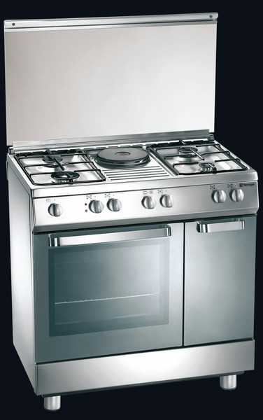 Tecnogas D821XS Freestanding Combi hob A Stainless steel cooker