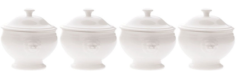 Maxwell P254000 Bowl set Round Porcelain White dining bowl