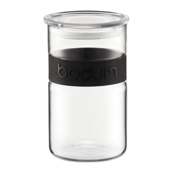 Bodum Presso Rund Glas Schwarz Einmachglas