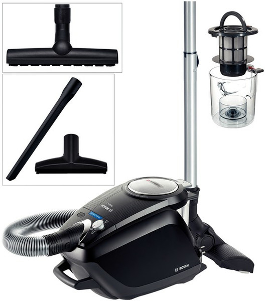 Bosch BGS5SIL67 Drum vacuum 3L 1000W Black,Silver vacuum