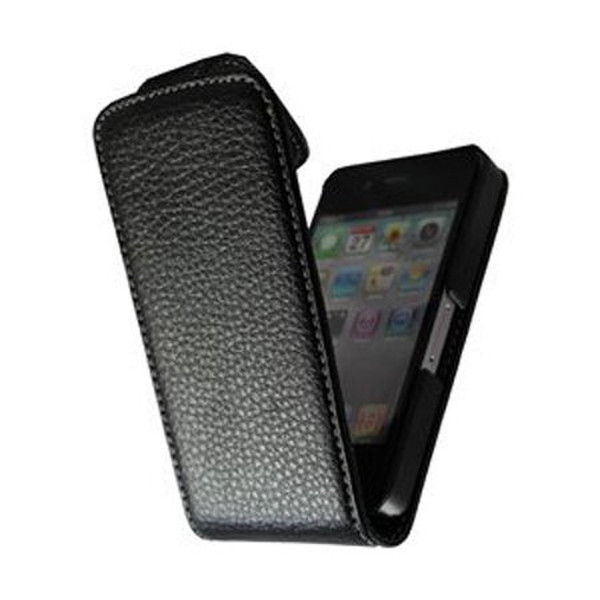 Groov-e GVIPHONE4FLBK Флип Черный чехол для мобильного телефона