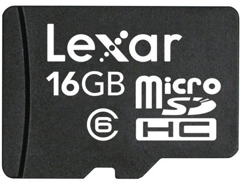 Lexar microSDHC 16GB Class 6 16ГБ MicroSDHC Class 6 карта памяти