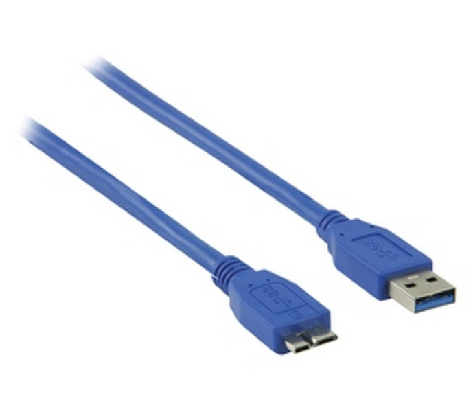 Valueline 1m, USB 3.0, USB A - microUSB B