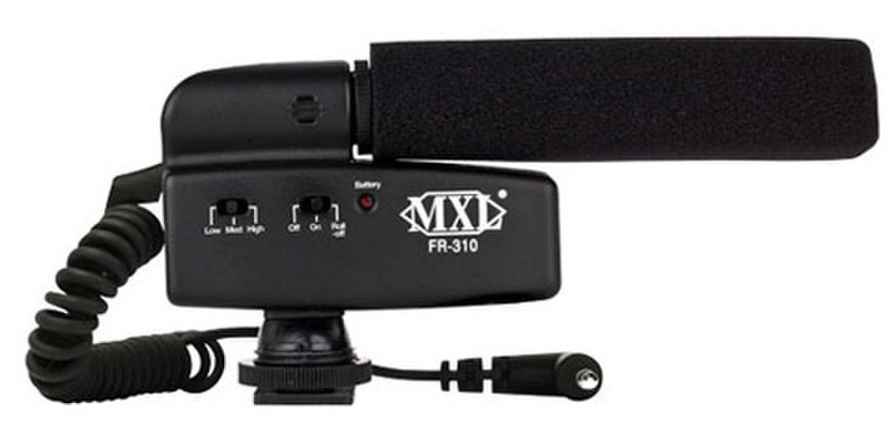 Marshall Electronics FR-310 Digital camera microphone Verkabelt Schwarz Mikrofon