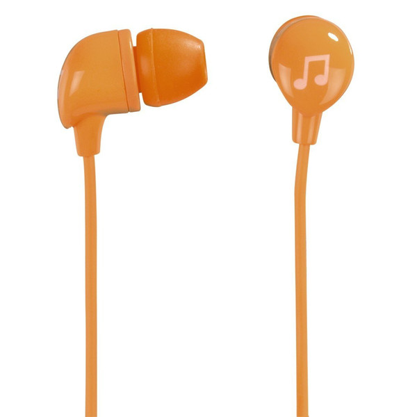 Happy Plugs 00092550 Binaural im Ohr Orange Mobiles Headset