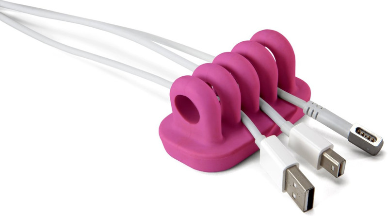 Quirky Cordies Pink 1Stück(e) Kabelklammer