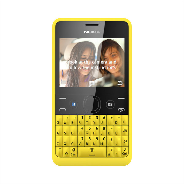 Nokia Asha 210 Желтый