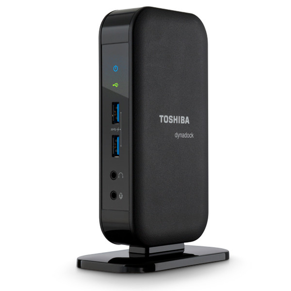 Toshiba dynadock V 3.0 USB 3.0 (3.1 Gen 1) Type-A Black notebook dock/port replicator