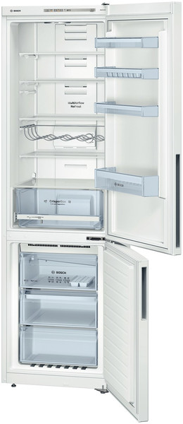 Bosch KGN39VW21 Отдельностоящий 354л A+ Белый холодильник с морозильной камерой