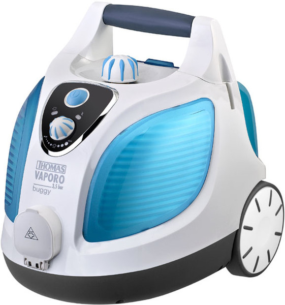 Thomas Vaporo Buggy Cylinder steam cleaner 1.6L 1400W Blue,White